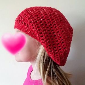 Handmade Crochet Slouch Hat